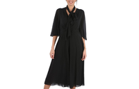 CELINE Short Sleeved Dresses Women's Black