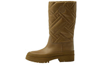 HERMES Fuji Knee high Boots Women's Brown