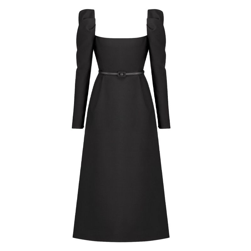 DIOR Long-Sleeved Dresses Women's Black