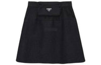 PRADA SS21 Casual Short Skirts Women's Black