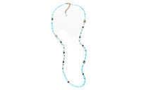 CHANEL Necklaces Women's Blue