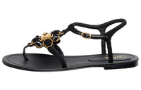 CHANEL Stylish Sandals Women's Black