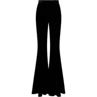 SAINT LAURENT Velvet Flared Pants