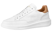 LOUIS VUITTON Beverly Hills Low Top Stylish Skateboarding Shoes Men's White