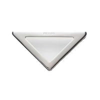 PRADA Enamel Metal Accessories Men's Silver