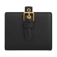 CELINE Soft Calfskin Wallet Small Size Women's Black