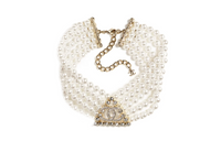 CHANEL Necklaces Women's White