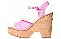 CHANEL Stylish Sandals Women's Pink