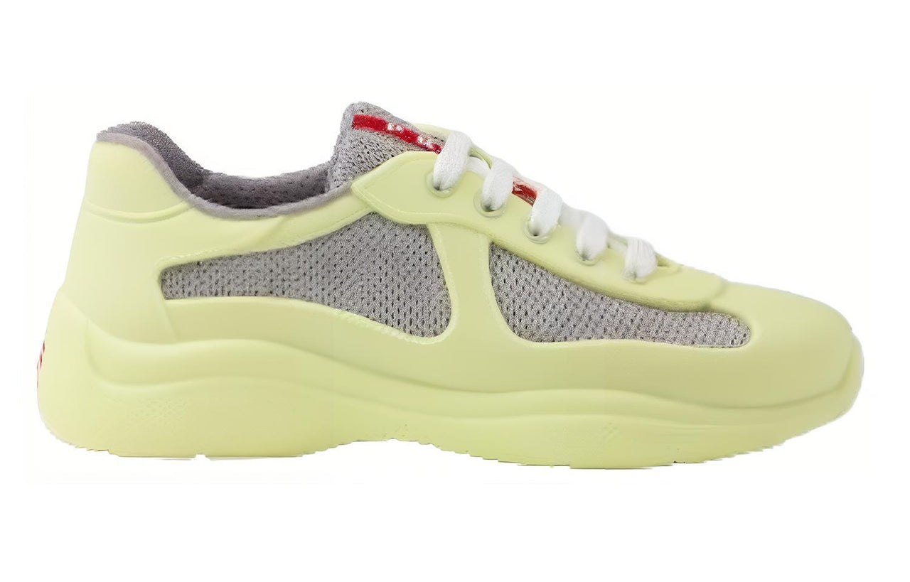 PRADA America's Cup Panelled Sneakers