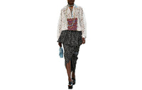 CHANEL SS23 Casual Long Skirts Women's Black