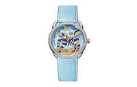 HERMES Arceau Collection Wrist Watch Automatic Mechanical Movement 38mm Blue Dial Men's Watches