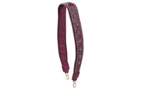 Loro Piana Calfskin Bag Straps Women's Rose Red
