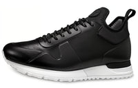 LOUIS VUITTON Run Away Low-Top Casual Shoes Men's Charcoal Gray