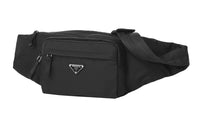 PRADA Nylon Sling Bag Fanny Pack Men's Black