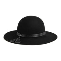 HERMES Calfskin Bucket Hats Women's Black