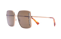 MIU MIU Eyewear Logo detail Square frame Sunglasses