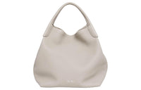 Loro Piana Leather One Shoulder Handbags Large Size Women's Beige