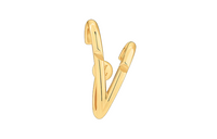 LOUIS VUITTON Lv Volt Upside Down Ear Cuff Yellow Gold - Per Unit