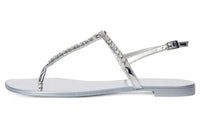 MIU MIU One Strap Sandals Women's Silver