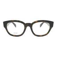 CELINE Acetate Square Eyeglass Frames Unisex Tortoiseshell