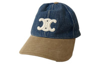 CELINE Baseball Caps Unisex Blue