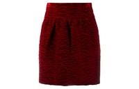 SAINT LAURENT Casual Short Skirts Women's Red