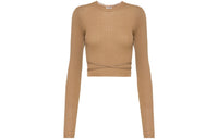 MIU MIU SS21 Knitwear Women's Camel Brown