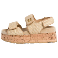 MIU MIU One Strap Sandals 7cm Women's Brown