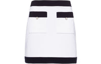 MIU MIU Casual Short Skirts Women's White