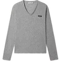 MIU MIU SS25 Regular T Shirt Women's Gray