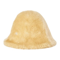 Loro Piana Shearling Sheepskin Hats & Caps Women's Cream