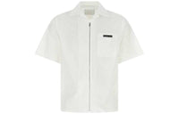 PRADA Logo Detailed Short-Sleeved Shirt
