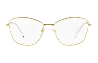 MIU MIU Eyeglass Frames Women's Gold