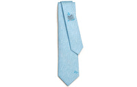 HERMES Ties Men Light Blue