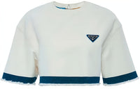 PRADA Crop Tops Women's White