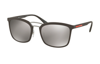 PRADA Plastic Aviator Sunglasses Men's Black