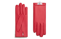 HERMES Gloves Unisex Red
