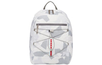PRADA Nylon Backpack Regular Men's Marble Gray