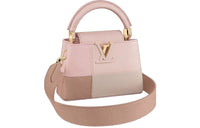 LOUIS VUITTON Capucines Leather Capy Sine Handbag Shoulder Bag Mini Women's