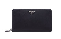 PRADA Cow Leather Wallet Regular Women's Black