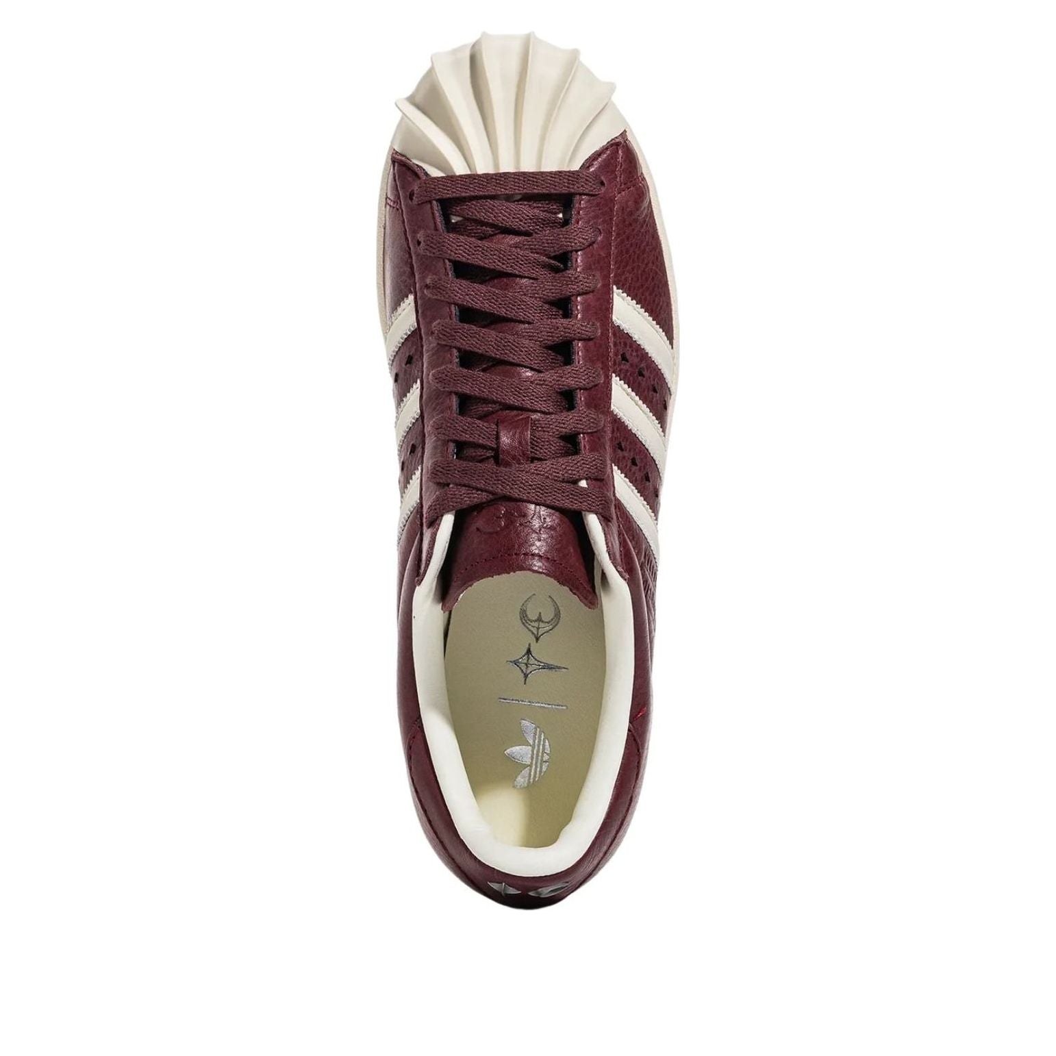 adidas x Thug Club Superstar Vintage 'Burgundy' JS1908