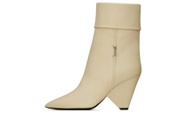 SAINT LAURENT Ankle Boots Women's White