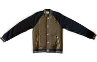HERMES Baseball Jerseys Men Khaki Green