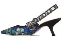 DIOR J'Adior Slim Heel High Heels 6.5cm Women's Blue