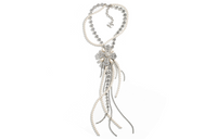 CHANEL Necklaces Women's Silver
