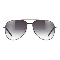 SAINT LAURENT Aviator Sunglasses Men's Silver/Black