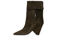 SAINT LAURENT Liz 85mm Suede Boots