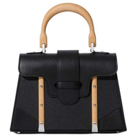 GOYARD Cow Leather Shoulder Bag Crossbody Bag Handbag Mini Women's Black