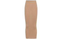PRADA High rise Ribbed Silk Skirt
