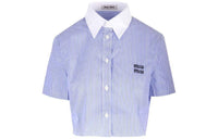 MIU MIU Shirts Blouses Shirt Women's Blue